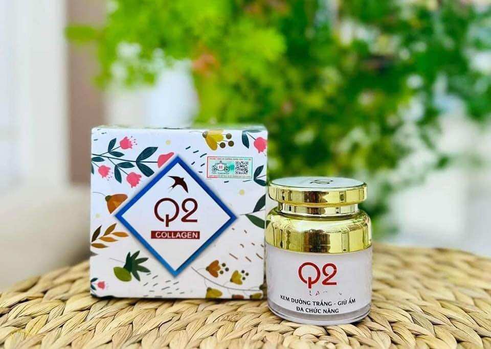 Kem q2 vàng collagen mẫu mới