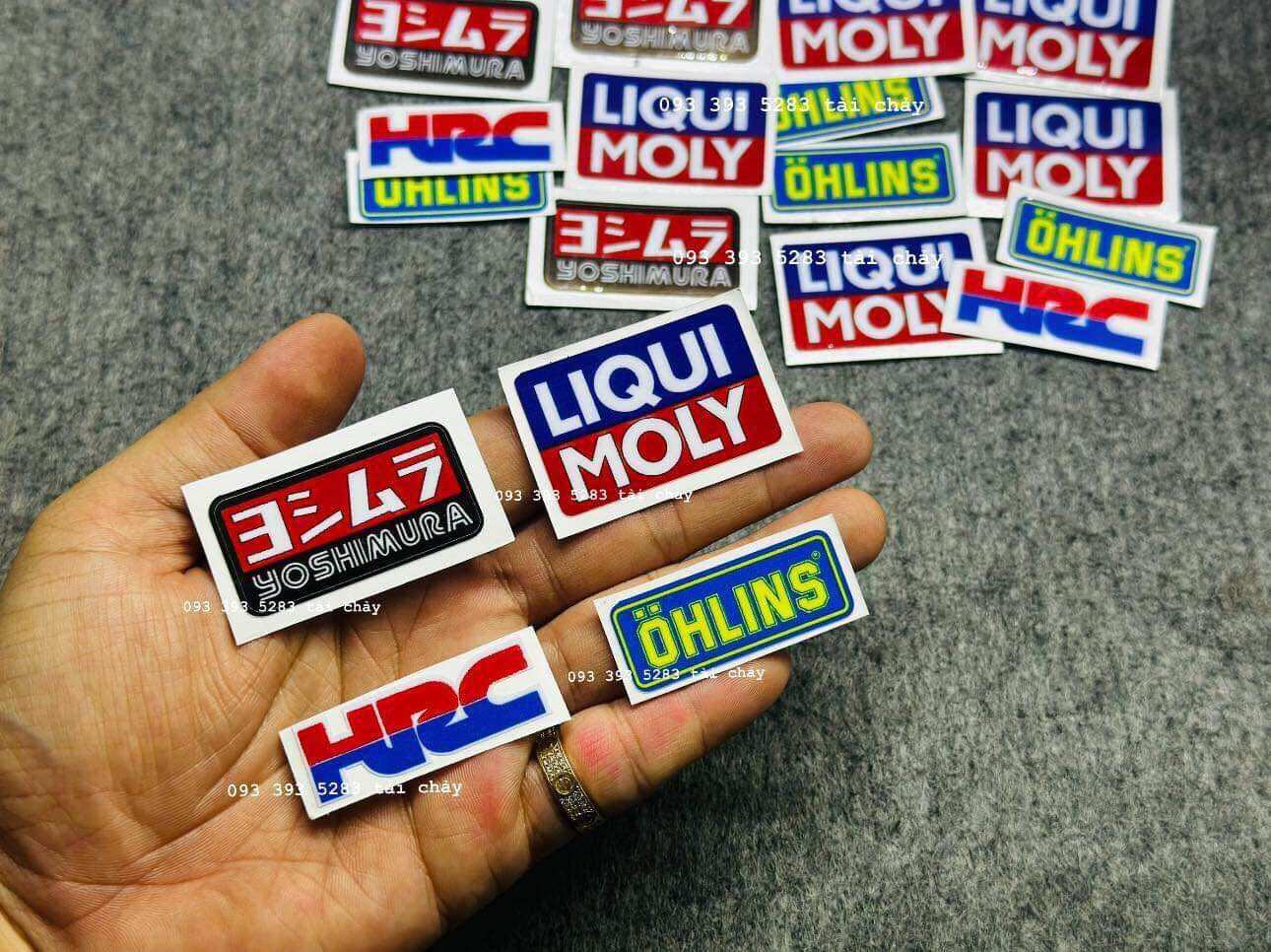 [ 1 MIẾNG ] TEM DECAL DÁN CHÂN PHUỘC SAU