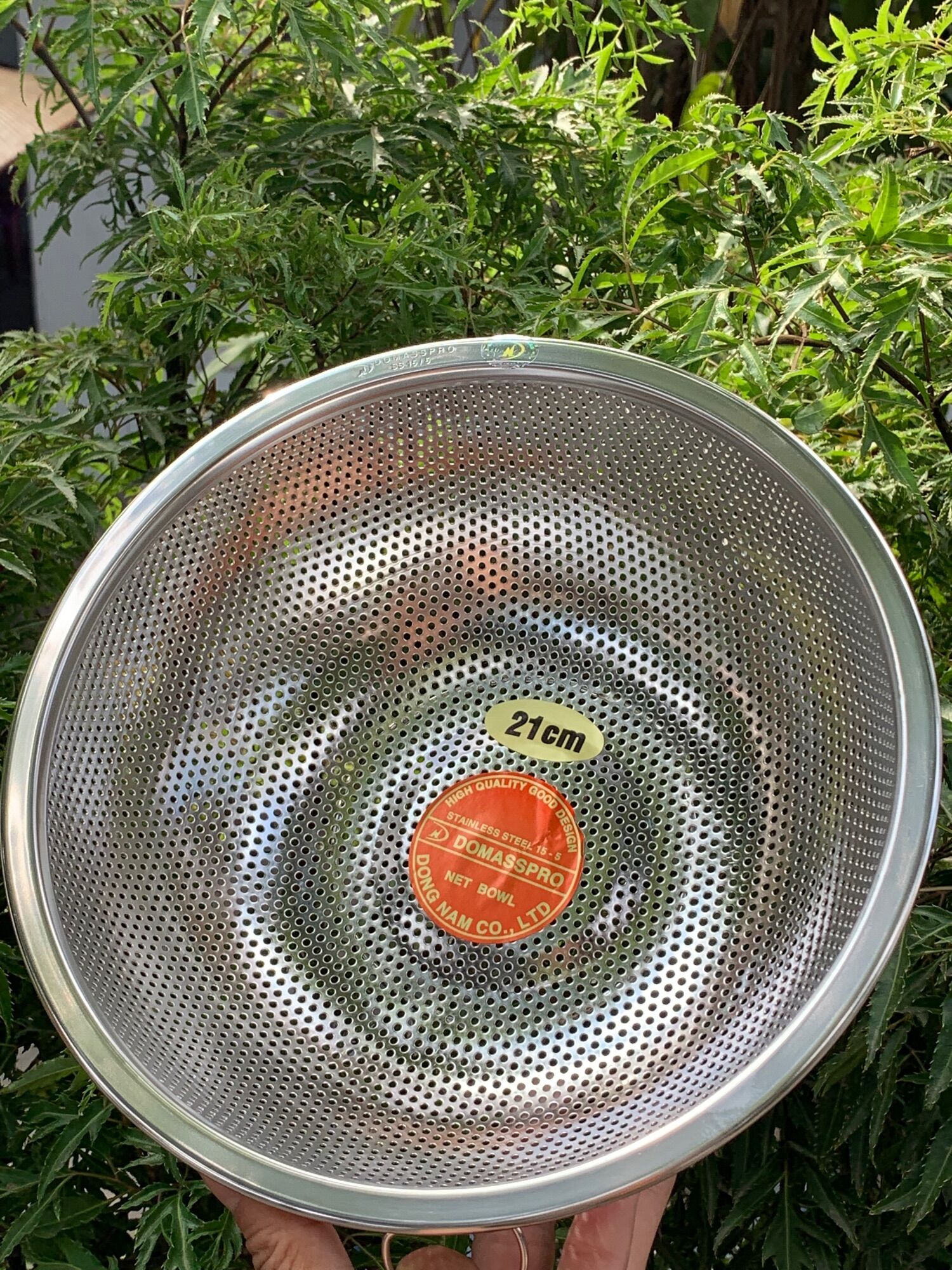 Rổ Đông Nam 21cm inox cao cấp