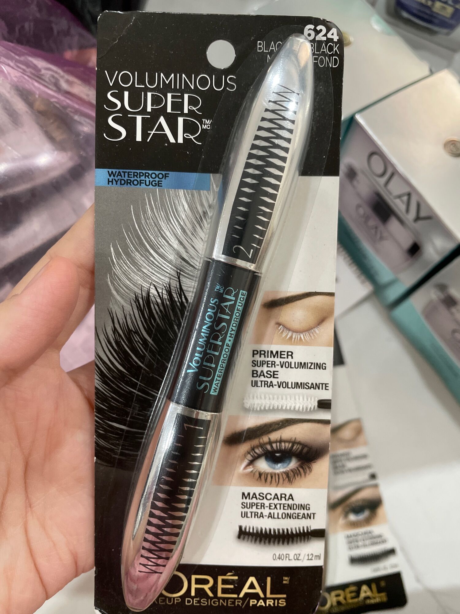 [HCM]Mascara Voluminous SuperStar 2 đầu cọ