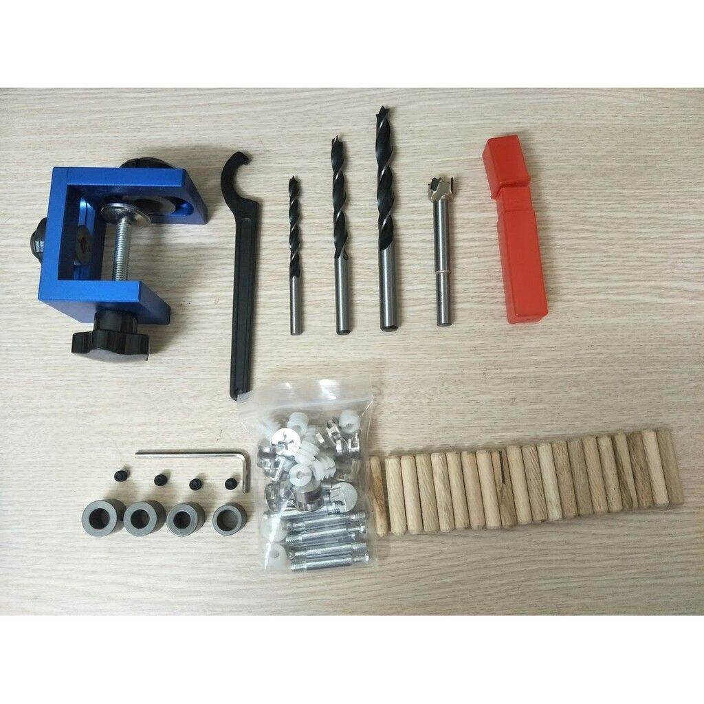 Bộ cữ khoan ốc cam liên kết