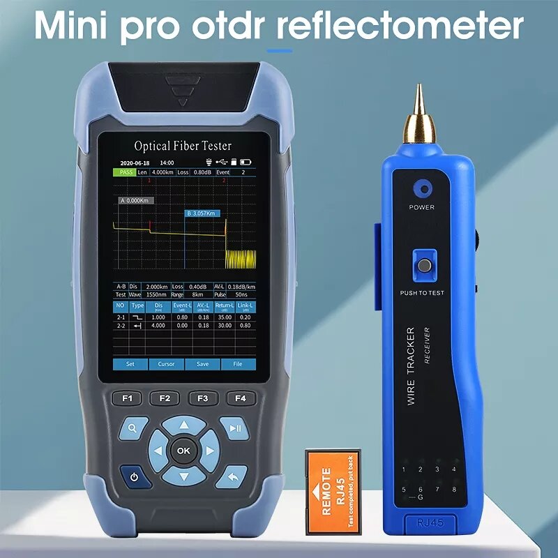 Máy đo điểm đứt sợi quang OTDR AUA900A