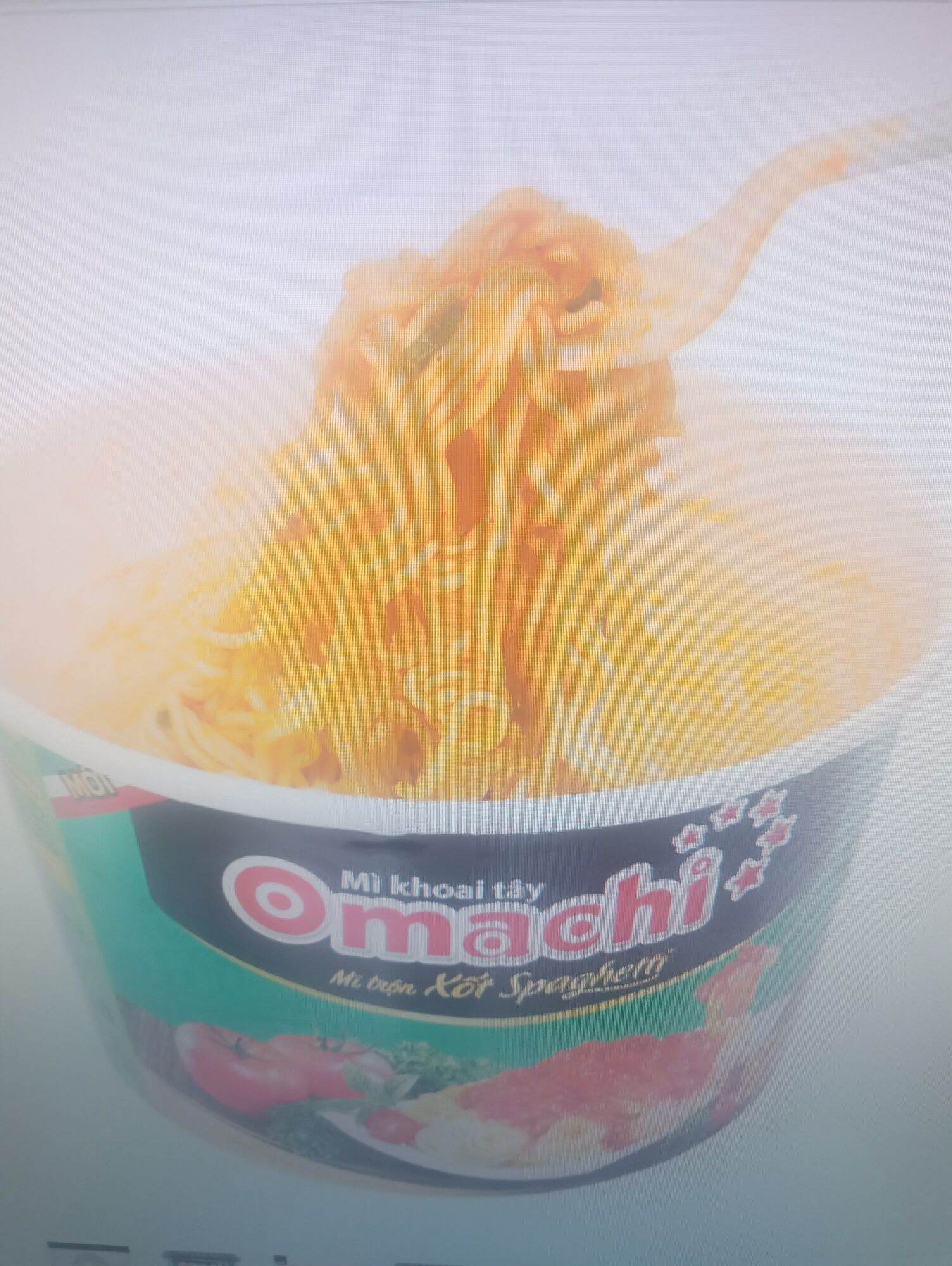 Tô Mì trộn Omachi xốt Spaghetti 105g