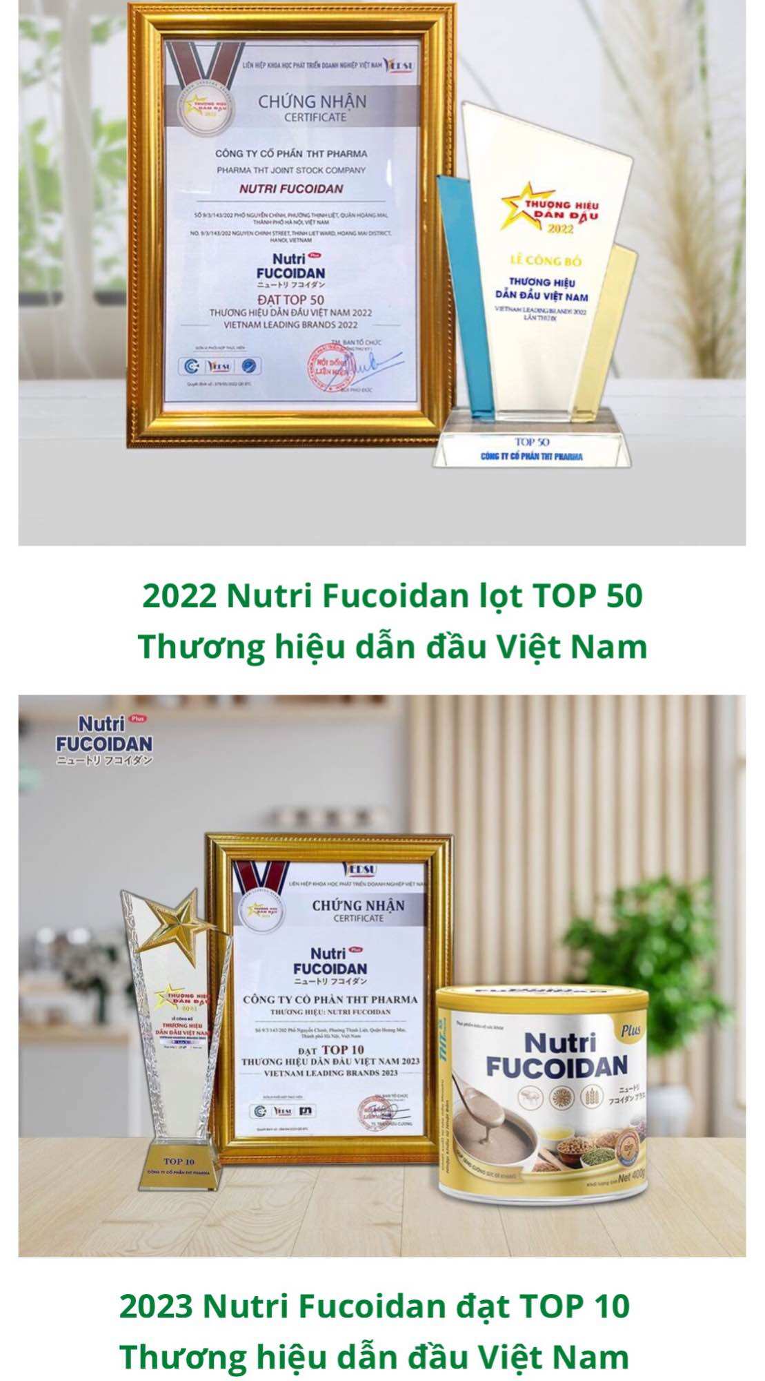 Sữa Thực Dưỡng Miễn Dịch Nutri Fucoidan Plus lon 500gr