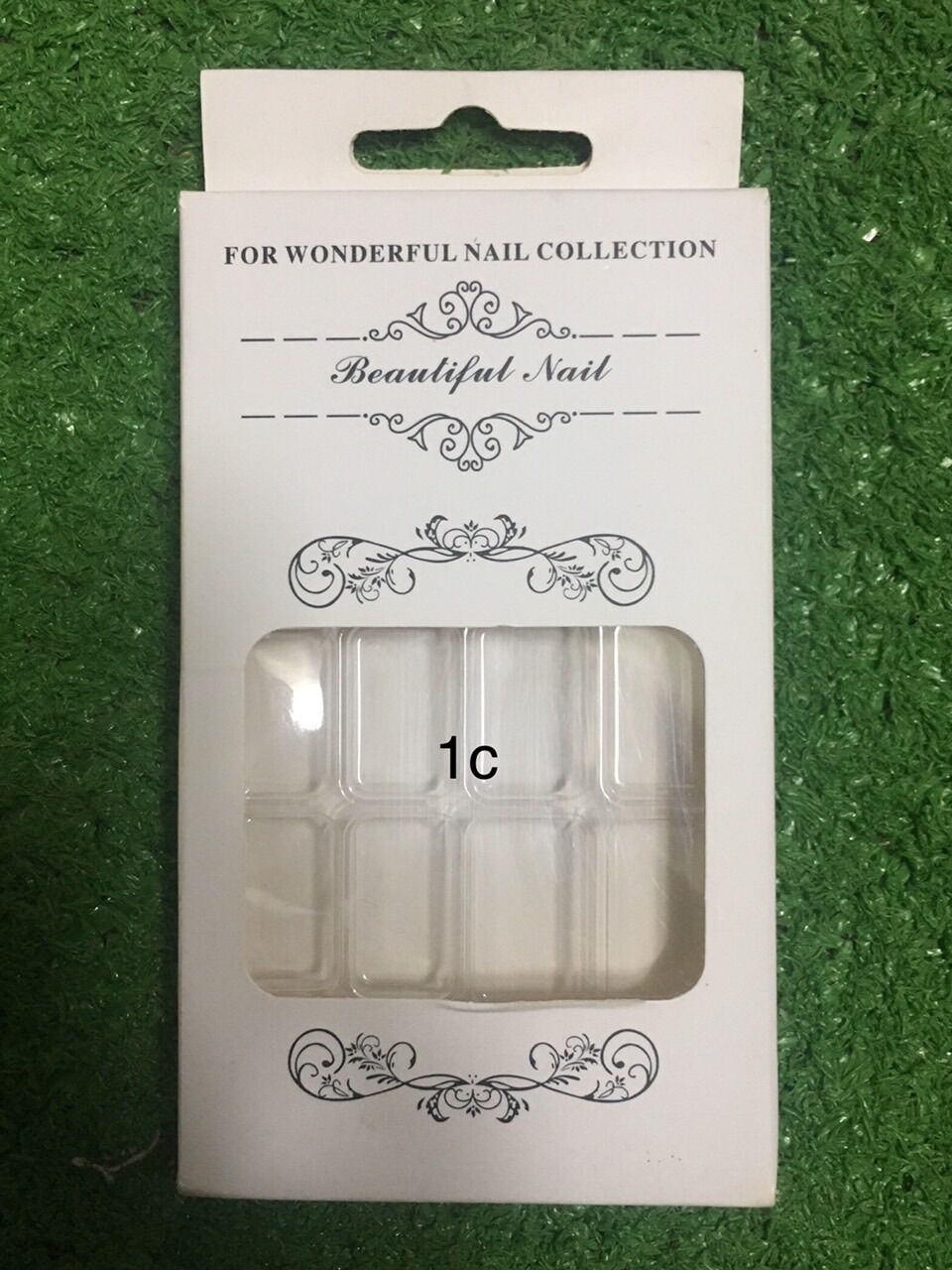 Hộp đựng móng úp bằng giấy - Nail box