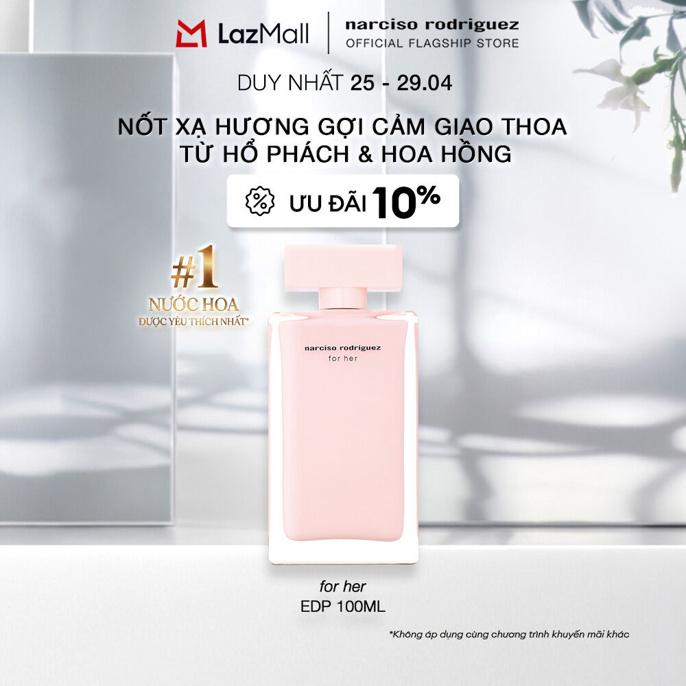 Nước Hoa nữ Narciso Rodriguez For Her Eau De Parfum 100ml