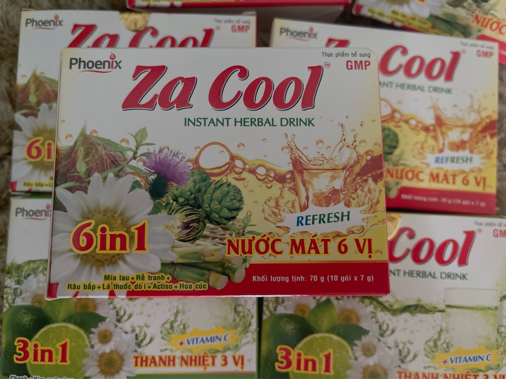 Nước mát Za cool thanh lọc cơ thể