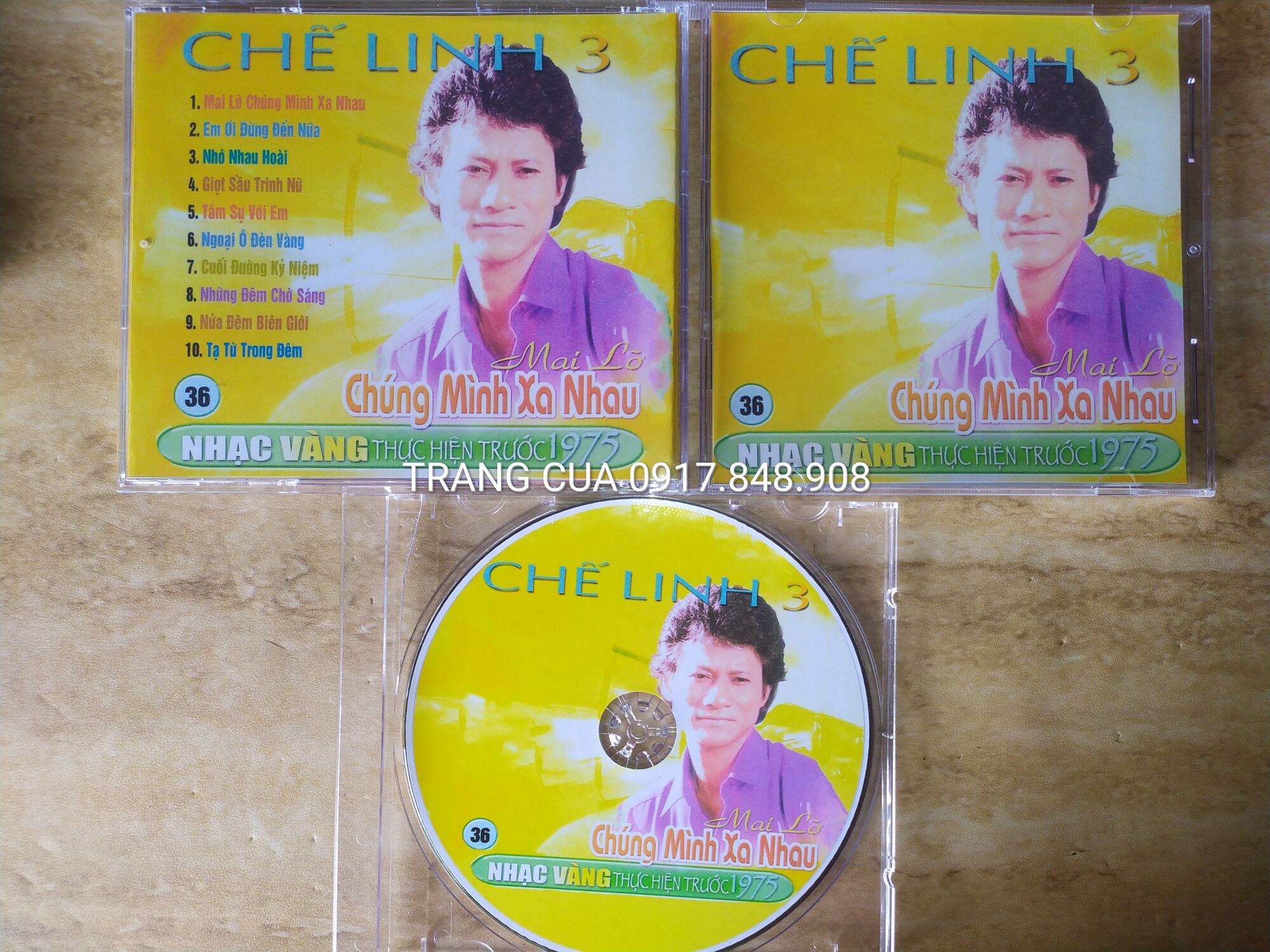 8CD nhạc vàng thu âm trước 1975