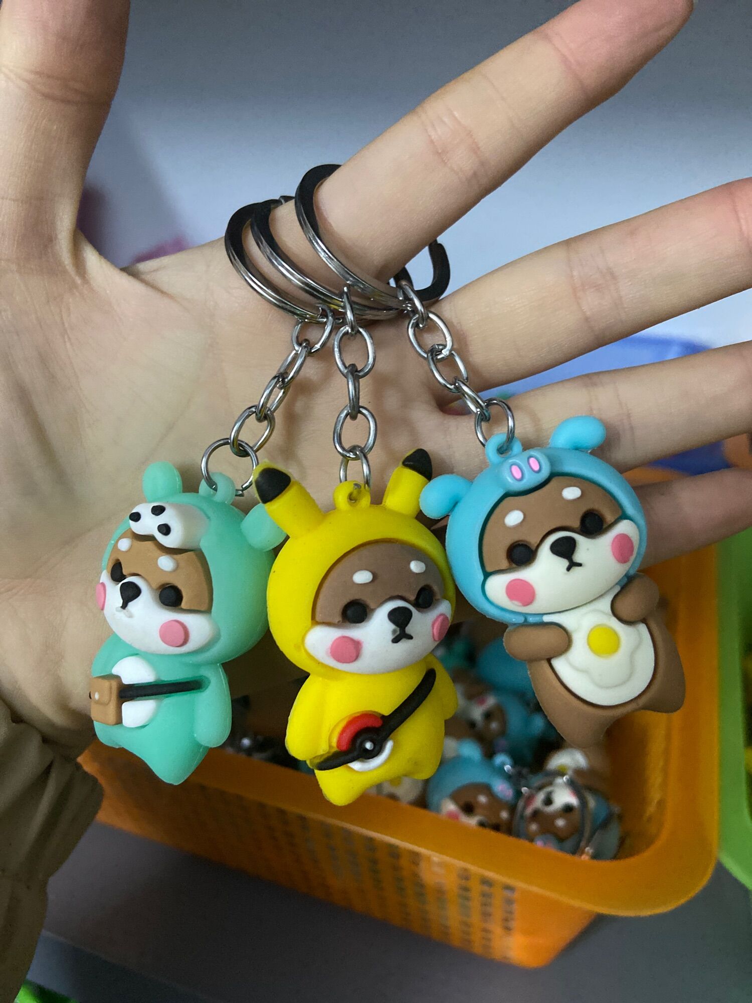 Móc khoá hình chú chó shiba dễ thương - sunni shop