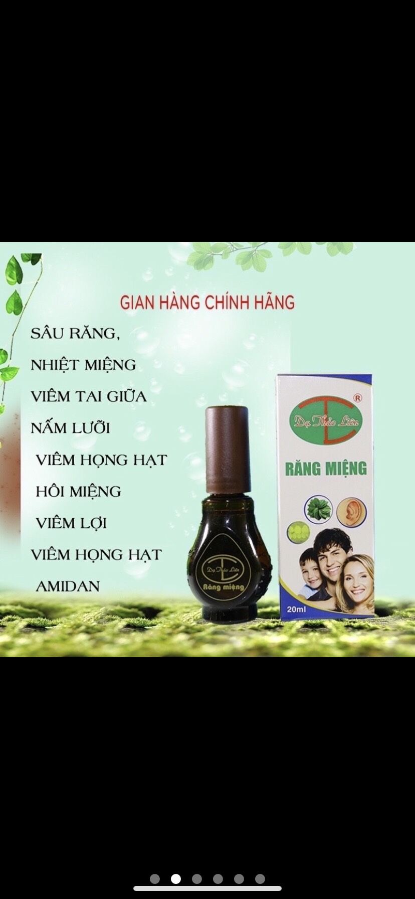 Tinh dầu răng miệng dạ thảo liên 20ml+QUÀ.
