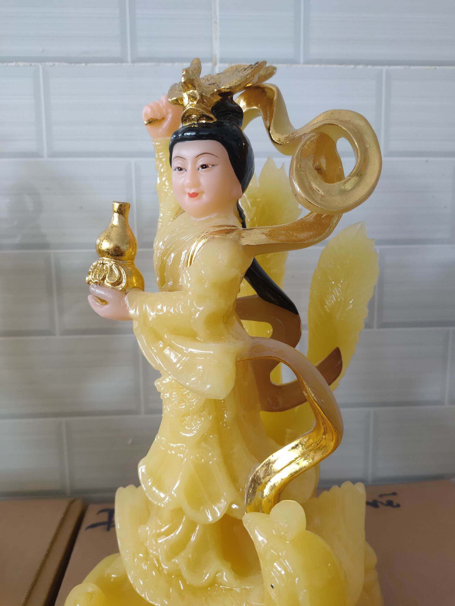 Tượng Cửu Thiên Huyền Nữ cao 30cm