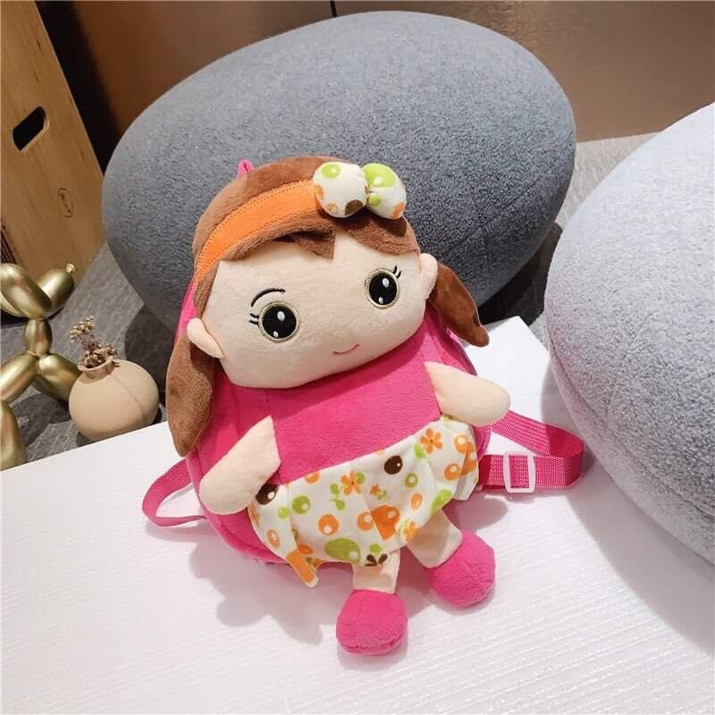 Balo thú 3D cho bé gái,trai balo helo kity cho bé gái mầm non