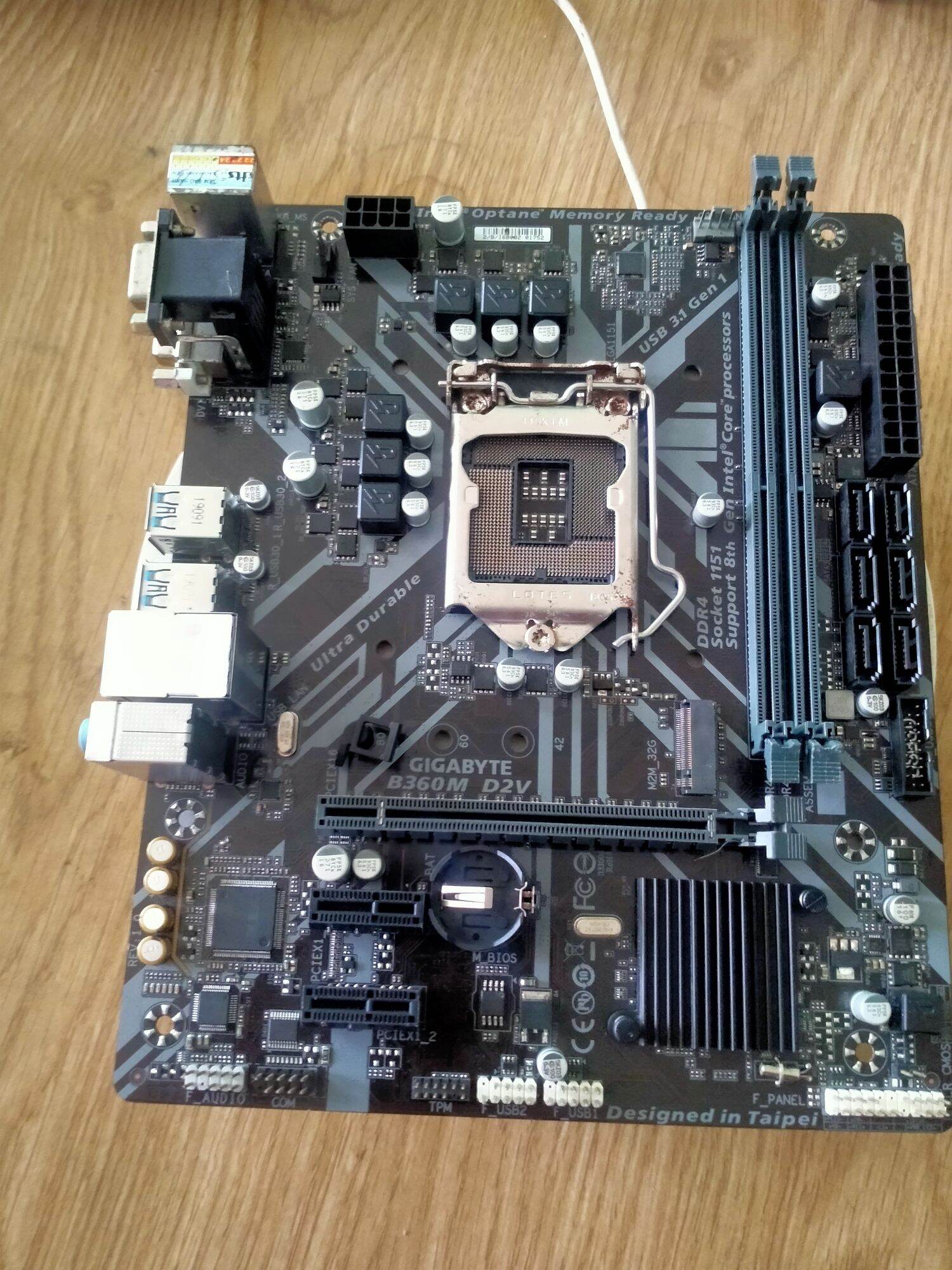 mainboard gigabyte b360 M và b365 (2khe) kèm fe zin và còi