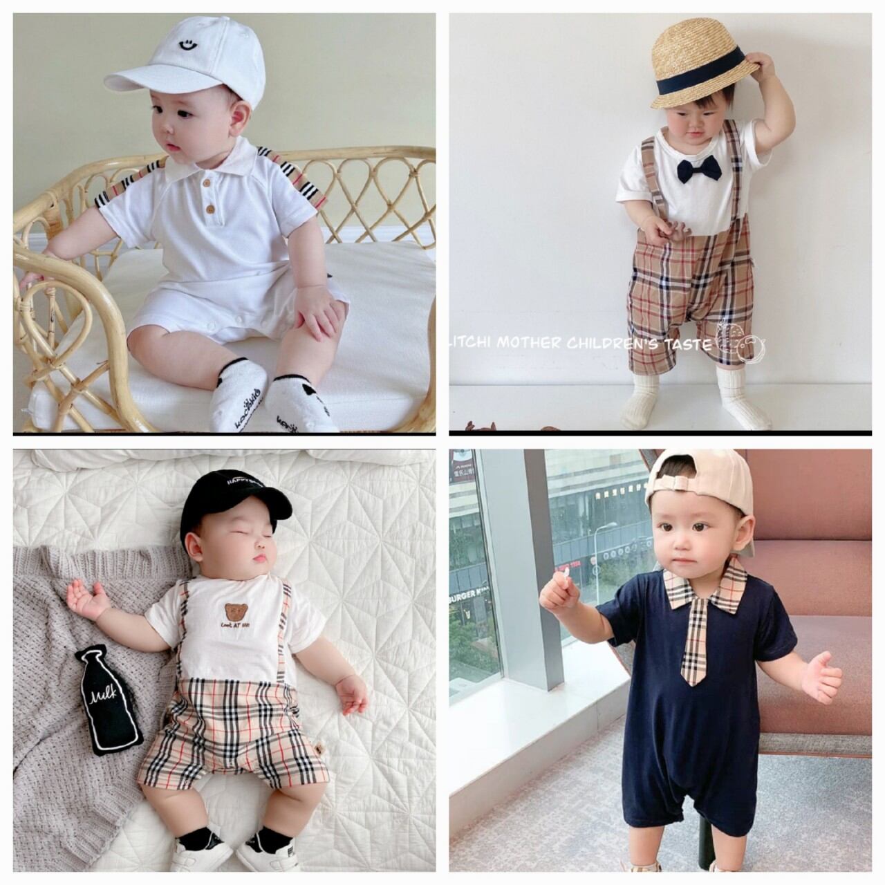 Bộ body liền thân cho bé siêu đáng yêu (3-12kg)