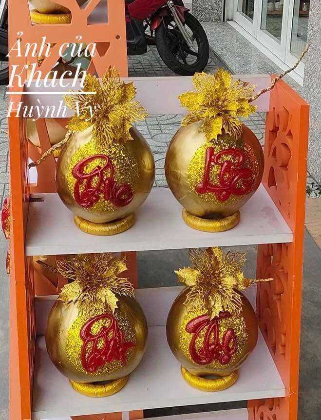 10 cái đế chưng dừa, bưởi, dưa hấu tết