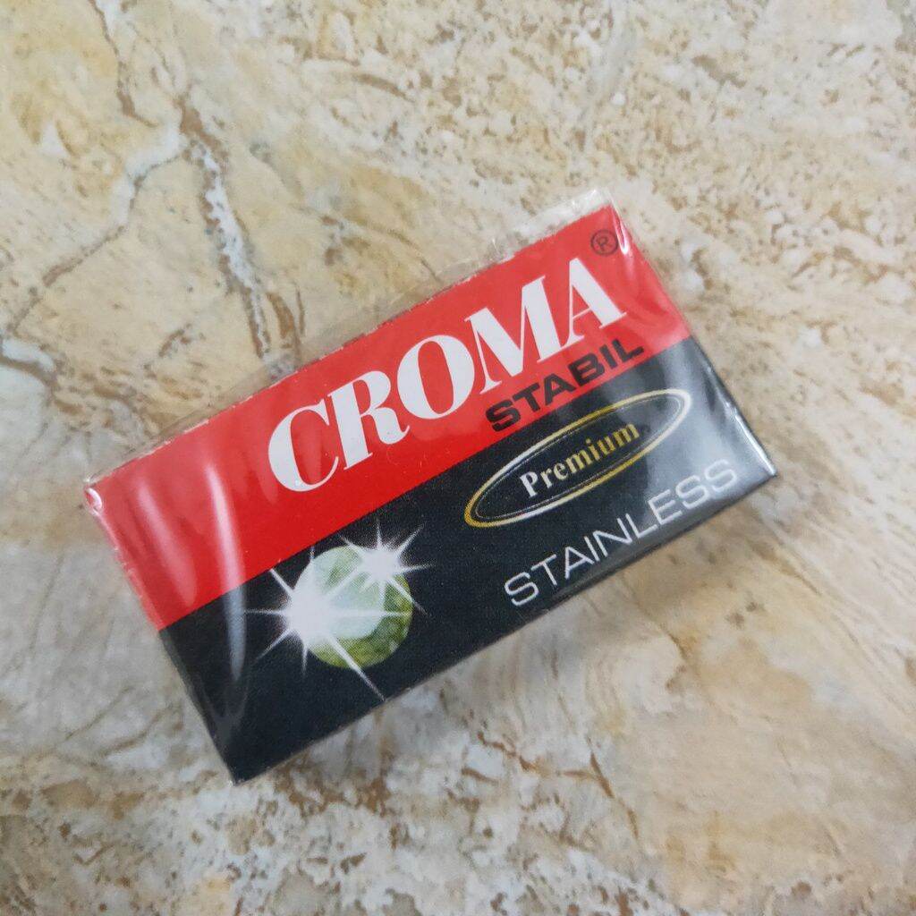 Dao Tem Croma 1 Hộp (10 Lưỡi) Hàng Chuẩn Công Ty