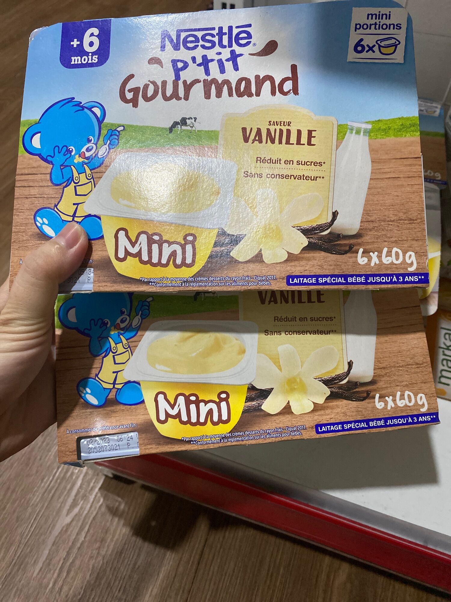 Váng sửa Nestle cho bé từ 6m+ date xa