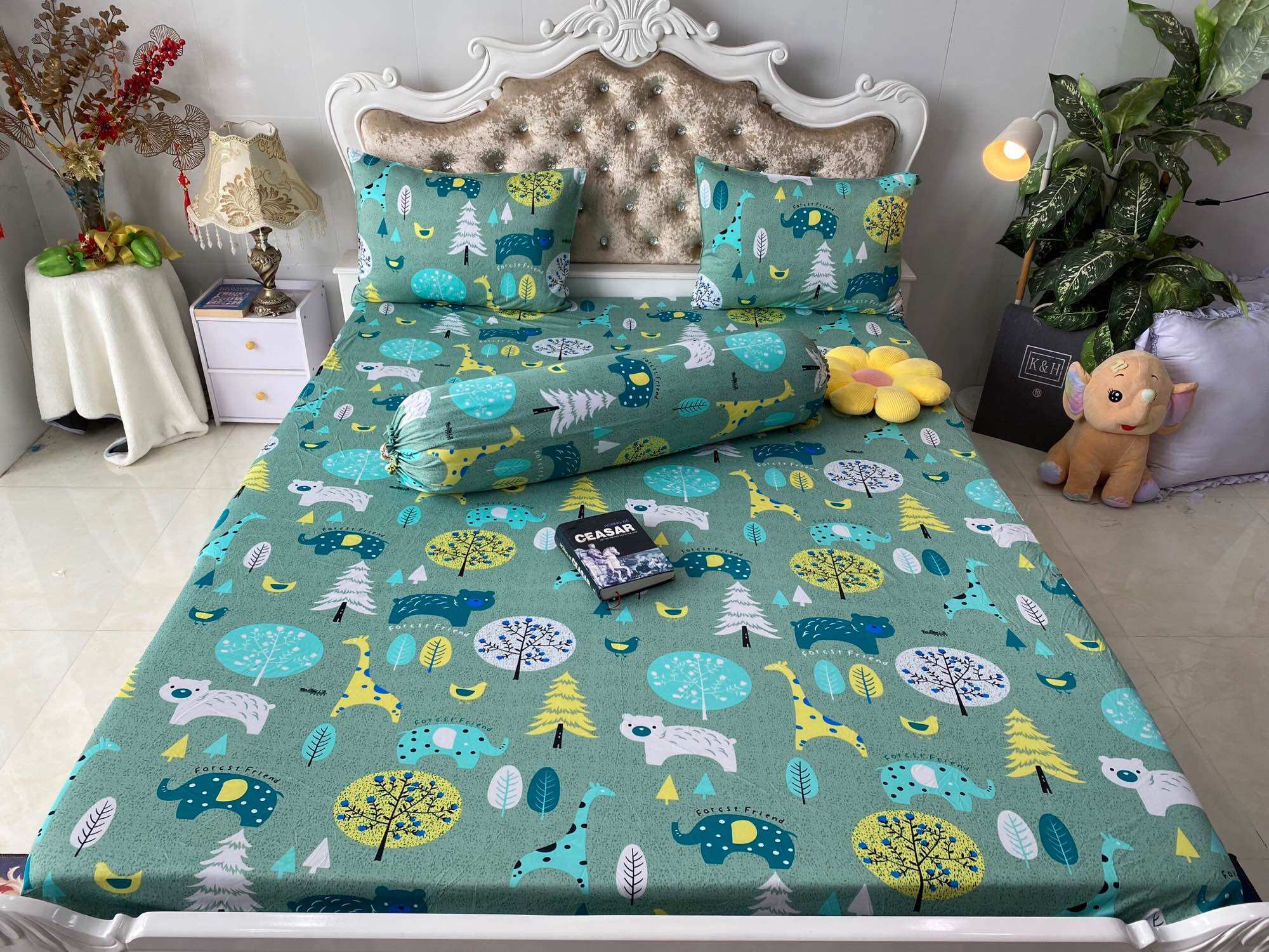 Drap lẻ THUN HÀN QUỐC 3D