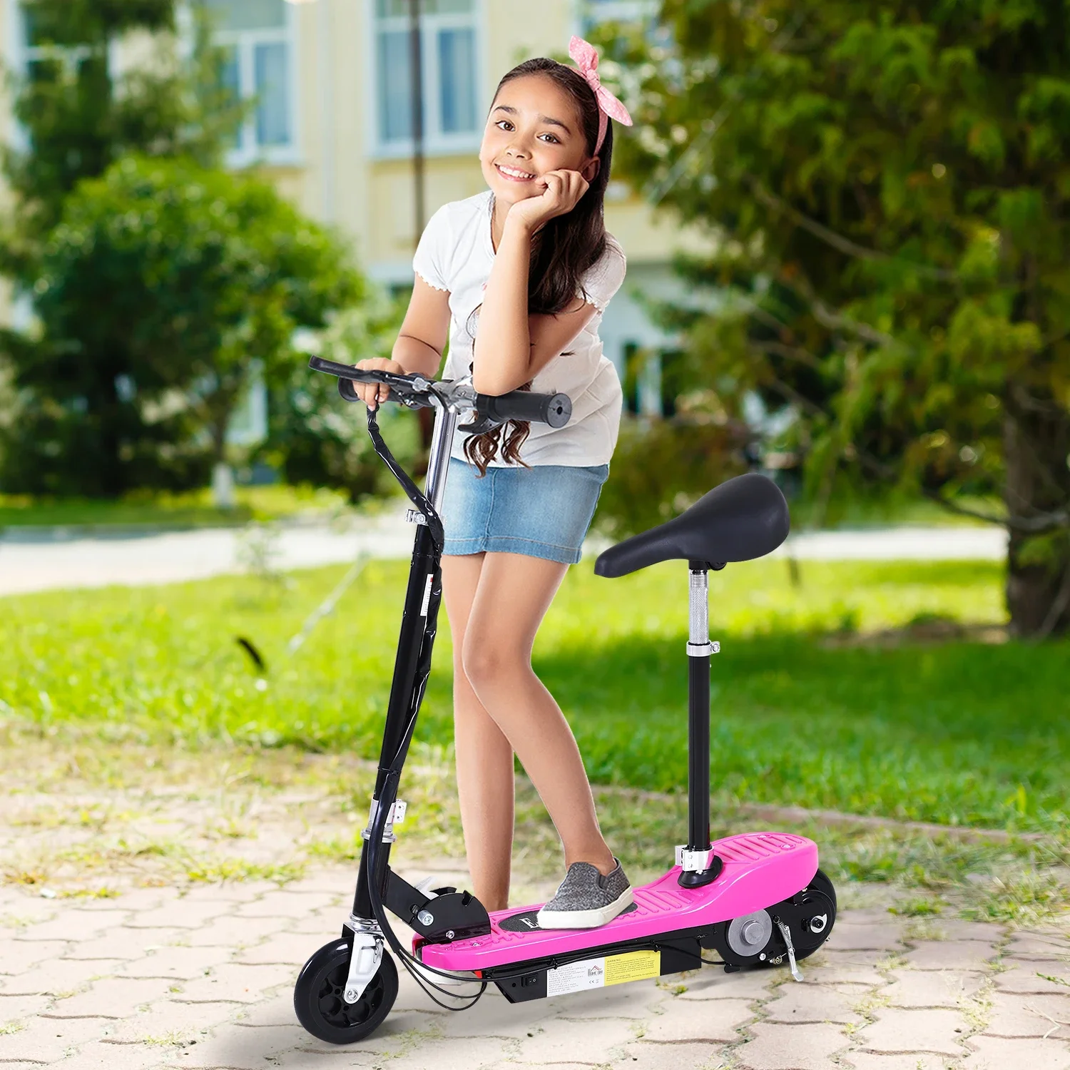 Xe đạp điện mini E-Scooter cho trẻ em, người lớn. Xe điện gập bỏ cốp xe ô tô. Xe đạp điện hot girl đi 20km 1 lần sạc, pin bền, động cơ khỏe, xe gấp gọn mẫu mới cho học sinh
