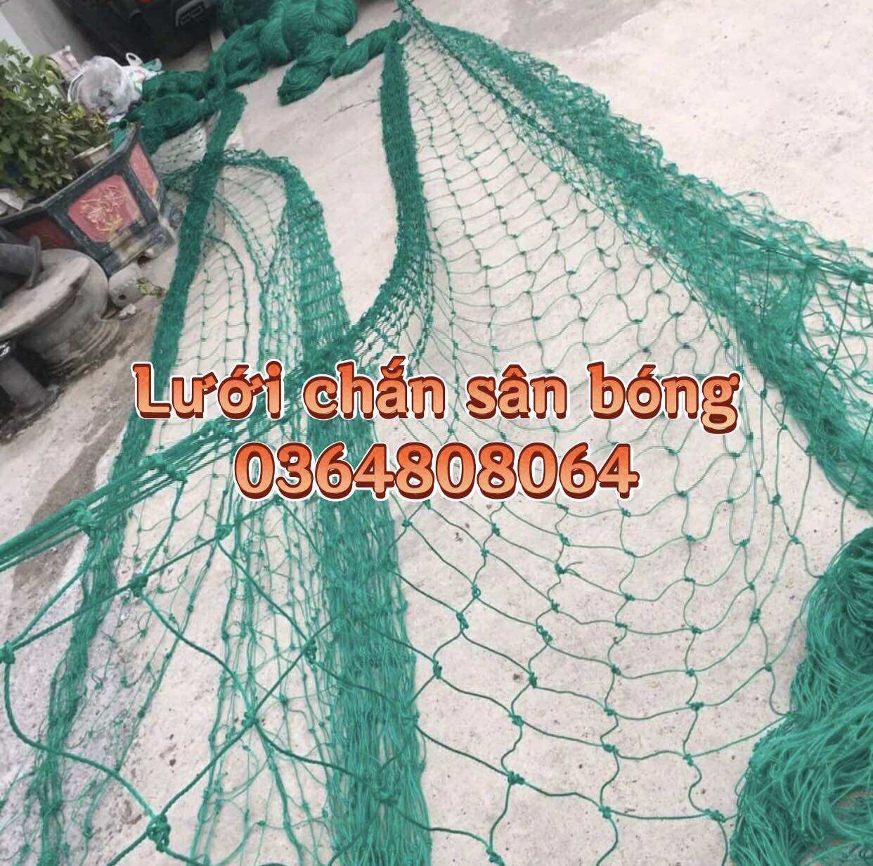 Lưới Chắn Sân Bóng Đá, Lưới Quây Sân Bóng chuyền Nhiều Kích Thước