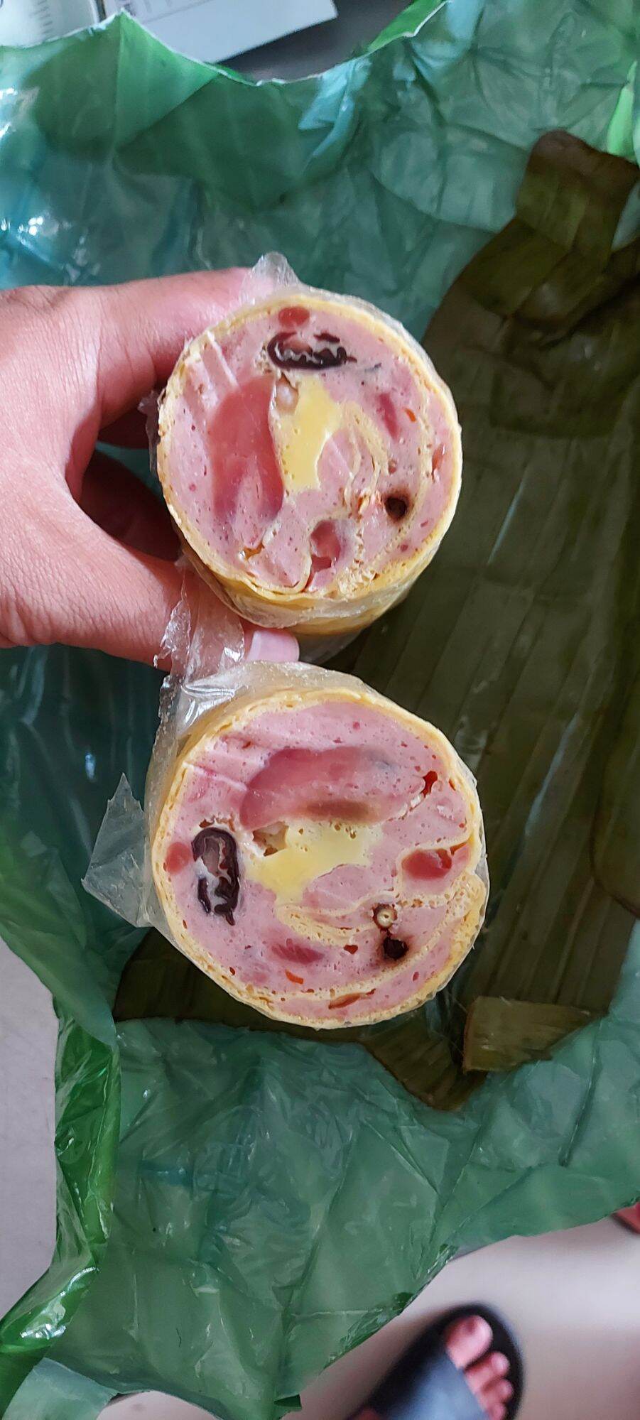 chả hoa trứng muối (500g)