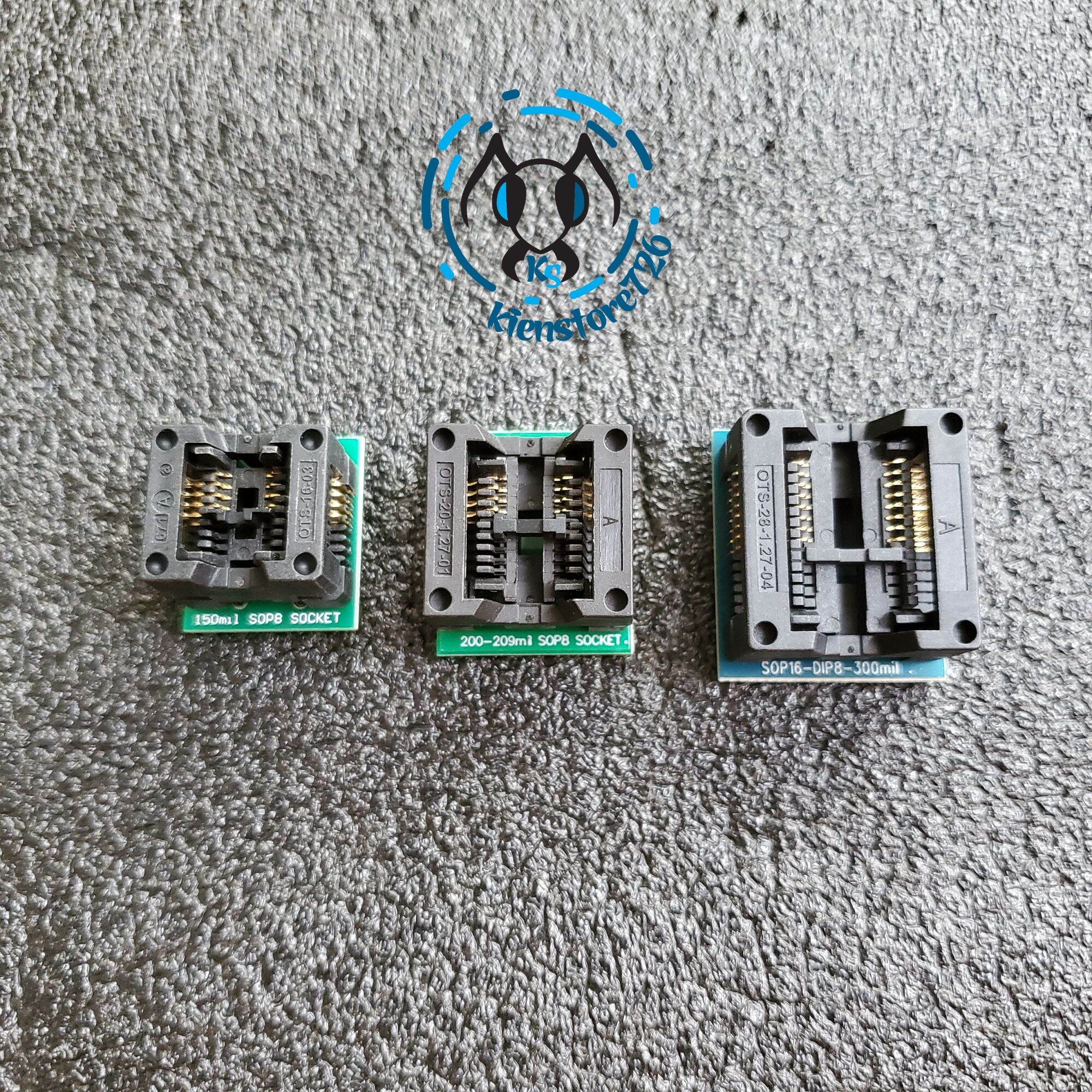 Đế nạp rom SOP8 150mil .kienstore726
