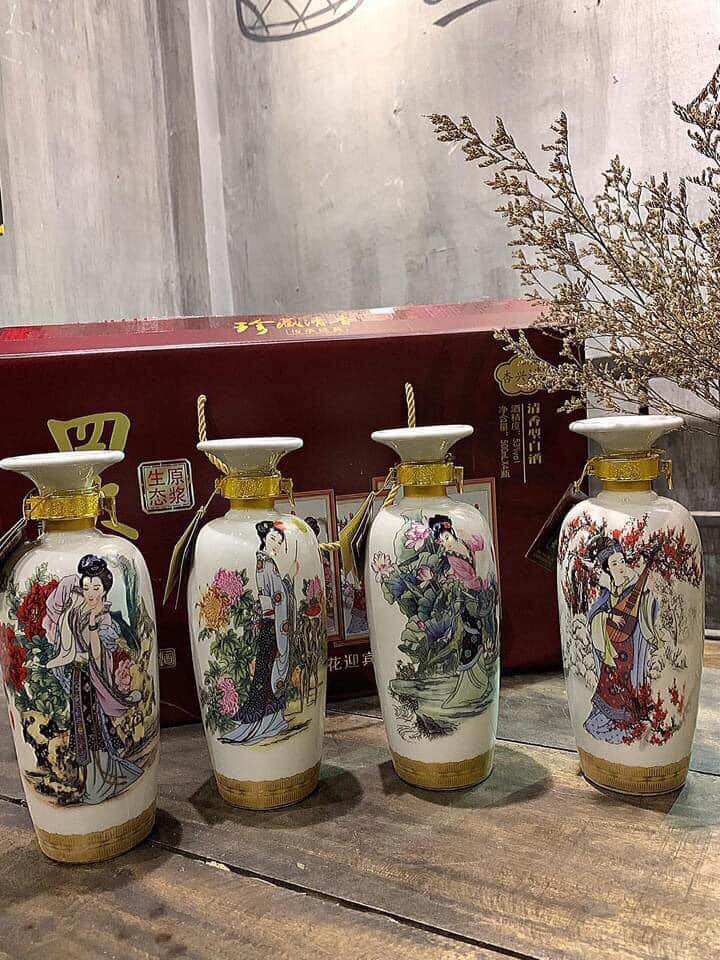 Mao Đài Tứ Đại Mỹ Nhân 500mlx4bình