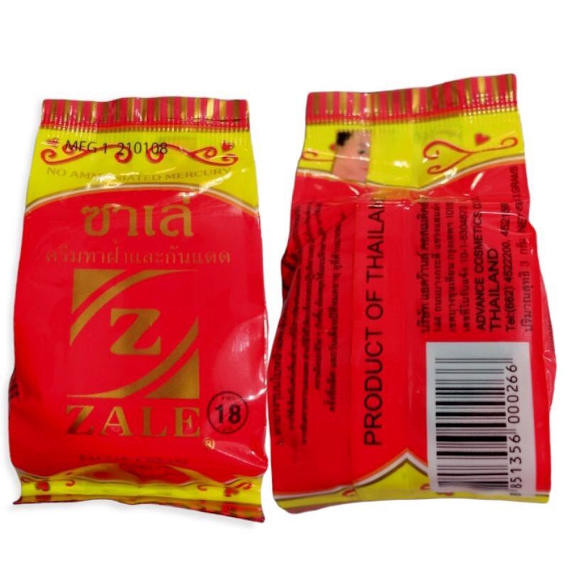 Kem zale đỏ loại 1 Thái Lan combo 6 hủ