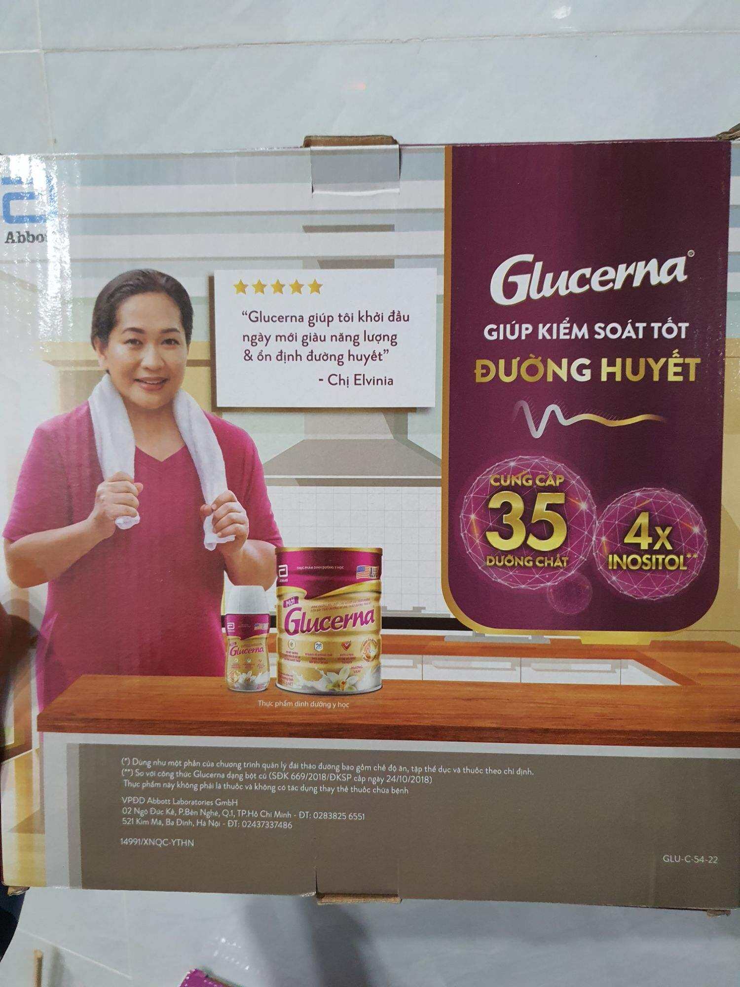 Cân điện tử Glucerna