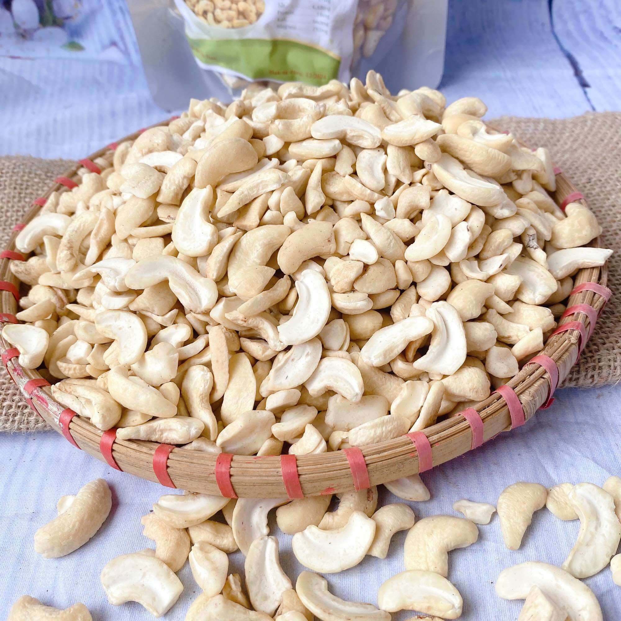 500Gr Hạt điều bể đôi ba làm sữa, làm bánh