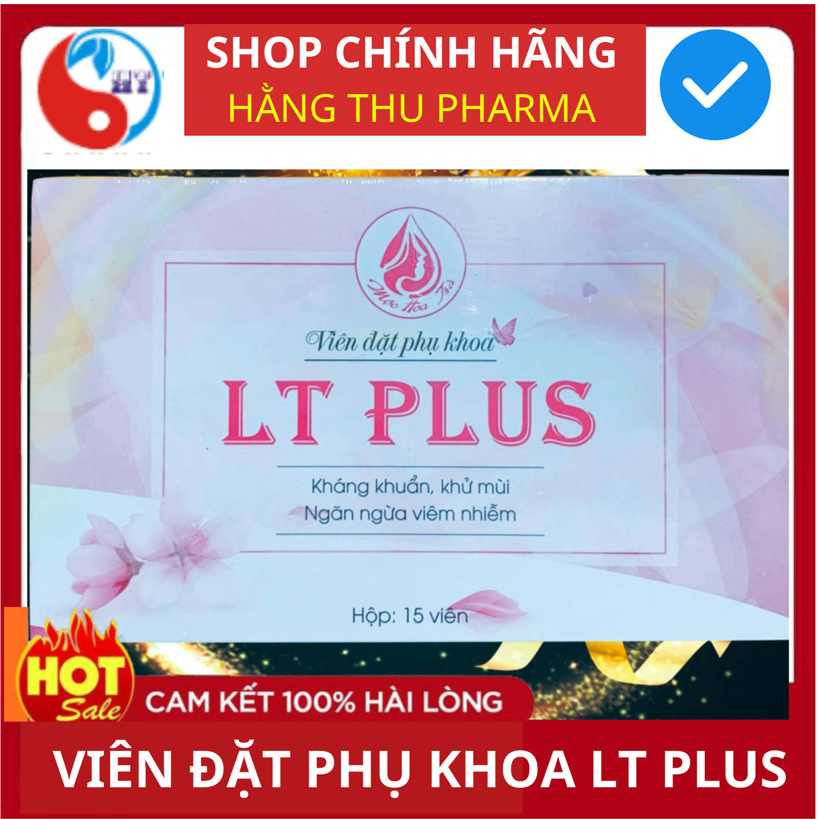 Viên đặt phụ khoa viêm lộ tuyến LT PLUS
