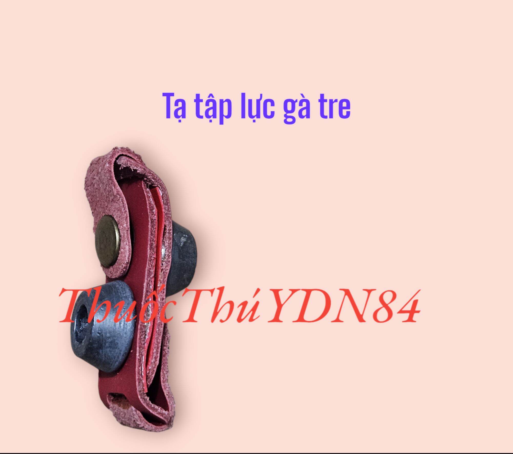 1 cặp tạ chì đeo chân cho gà tre, tập lực cho gà đá