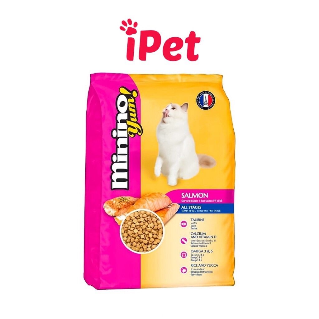 Thức ăn hạt cho mèo Minino Yum 1,5kg