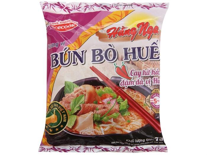 Bún Bò Huế Hằng Nga  75g 30 gói