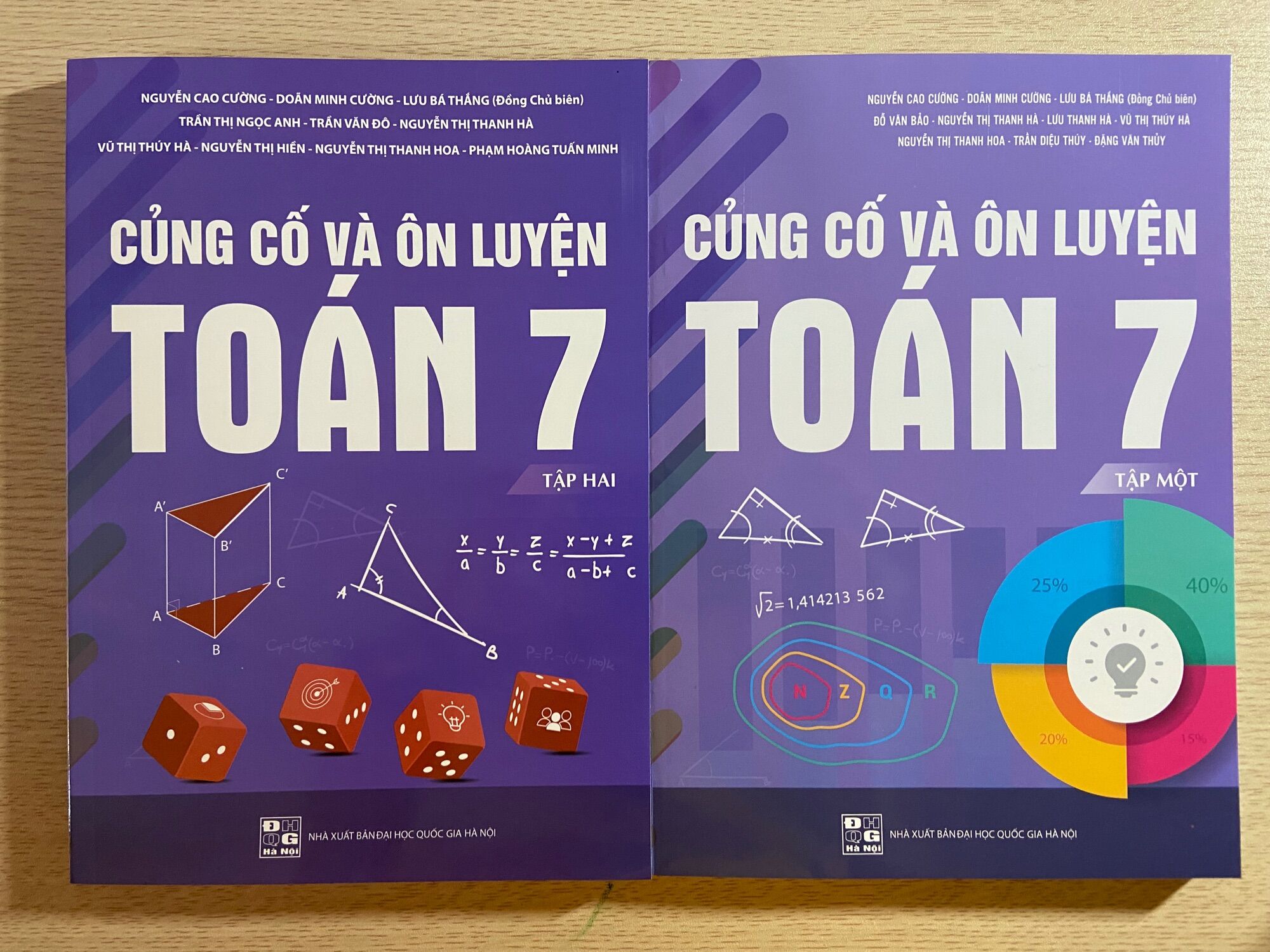 CỦNG CỐ VÀ ÔN LUYỆN TOÁN 7 tập 2