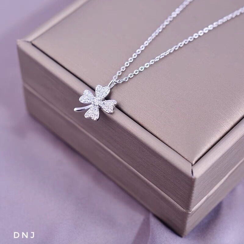 Dây chuyền bạc nữ cỏ 4 lá 🍀 may mắn