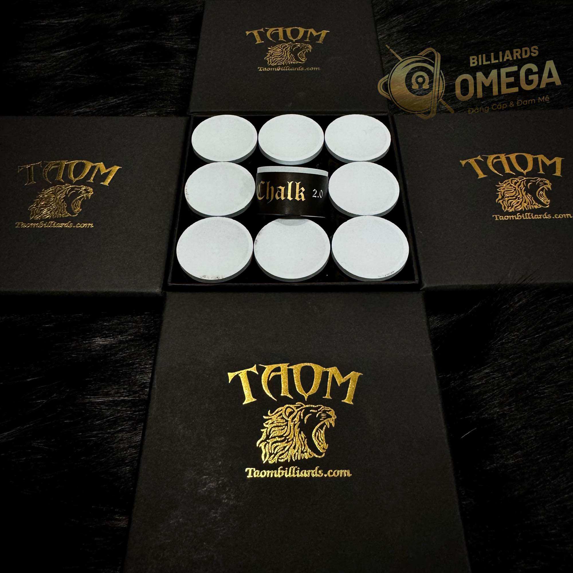 Lơ/phấn bida cá nhân taom v10, pyro, soft bám lơ, ít bụi