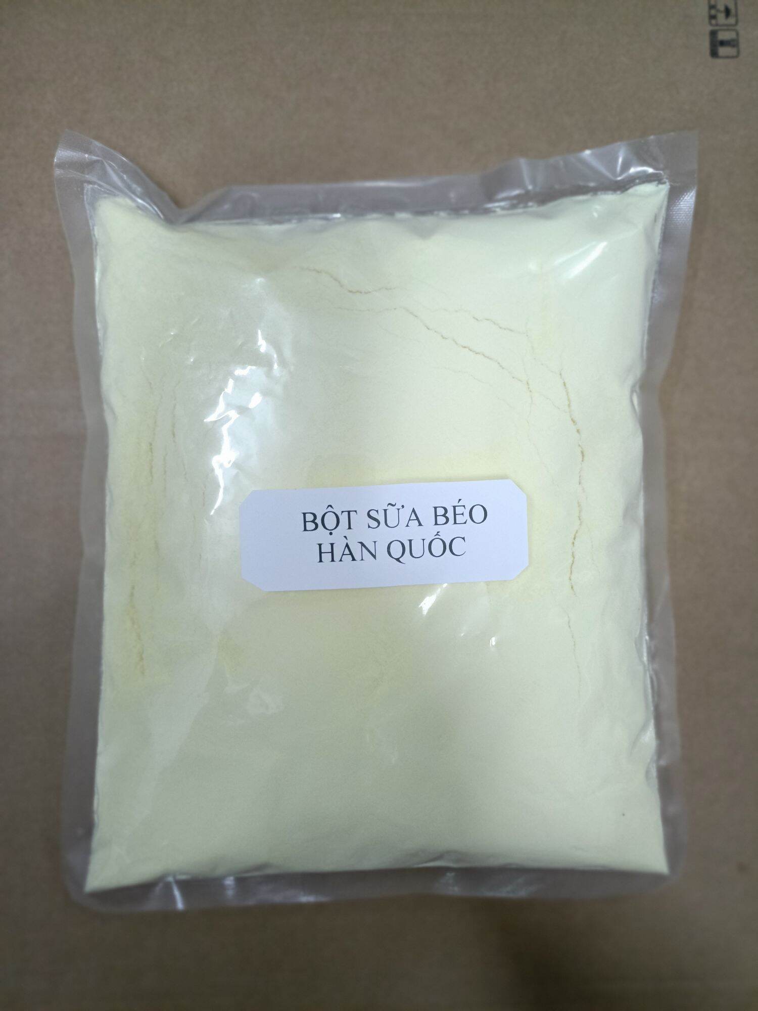 Bột sữa béo hàn quốc 1kg chia ra từ bao 25kg