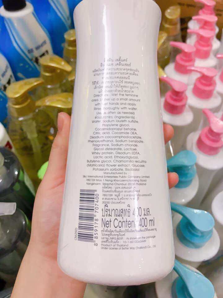 dung dịch vệ sinh mistine lady care 400ml thái lan