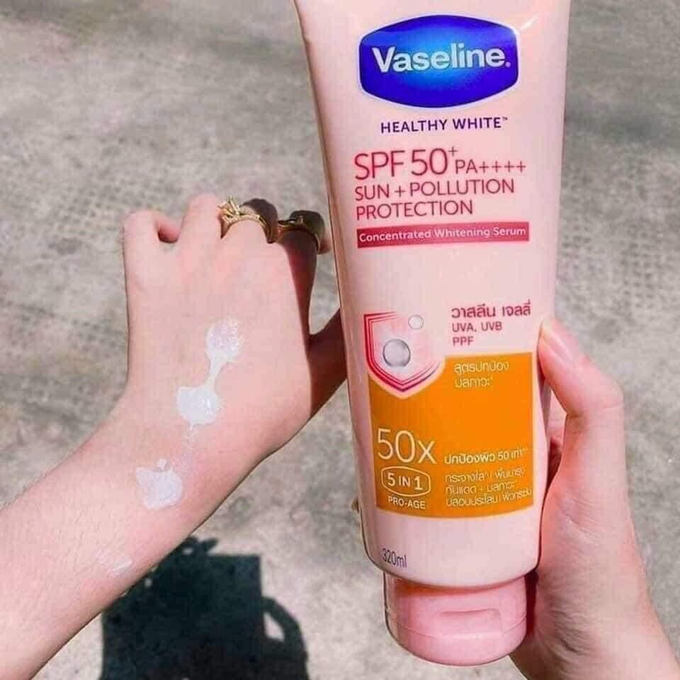 SỮA DƯỠNG THỂ VASELINE 50x320ml Thái Lan