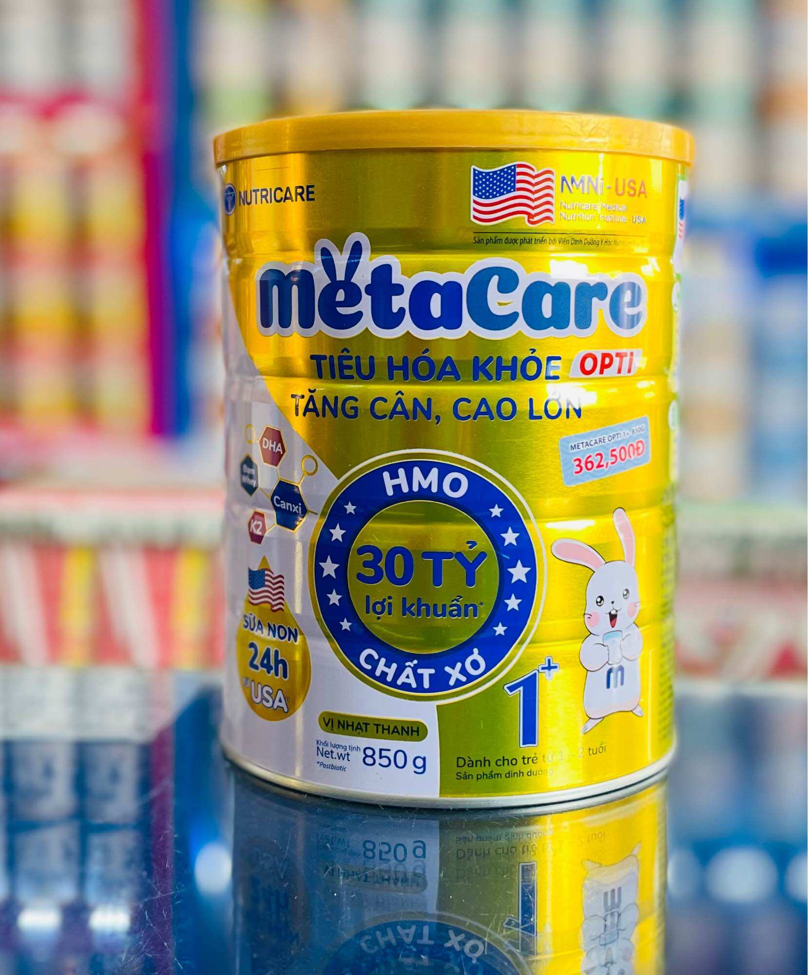 Sữa bột Metacare Opti 1+ 900g