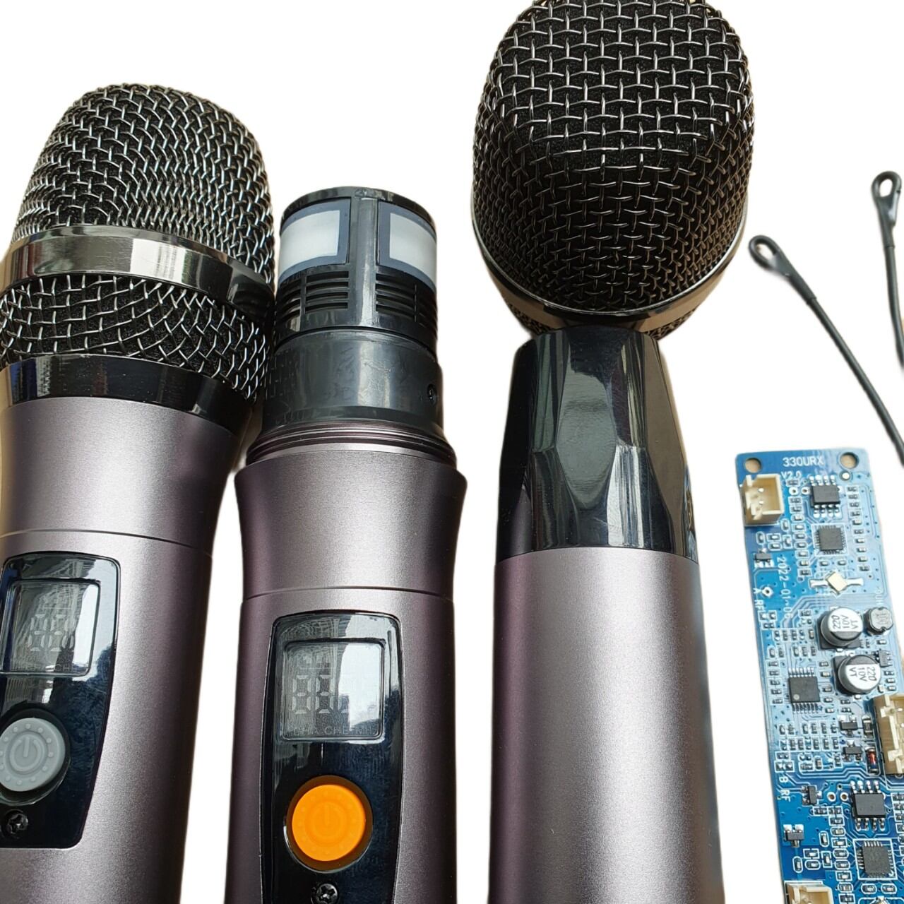 Micro loa kéo UHF thân kim loại