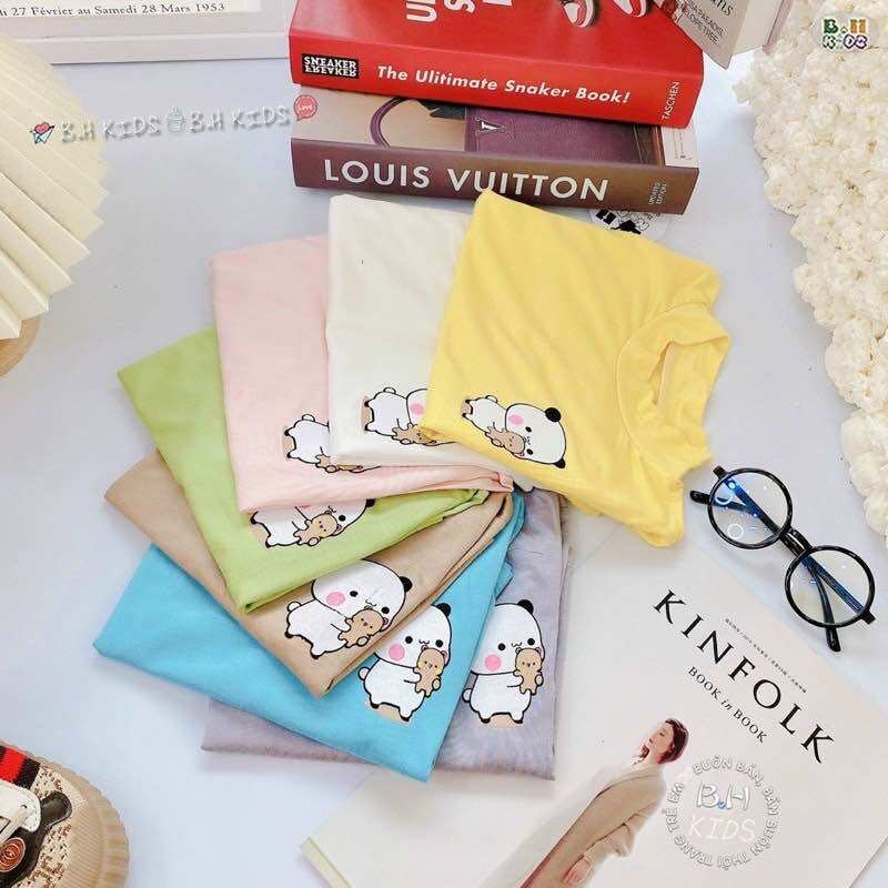 (MS51)Áo Thun Lạnh Cổ 3 Phân Cho Bé Yêu