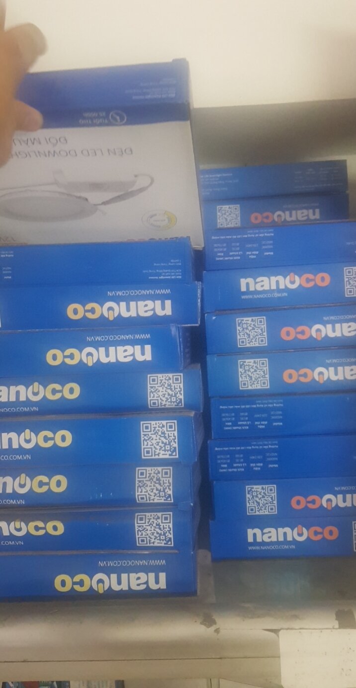 Combo đèn Ốp trần Nanoco ánh sáng trắng
