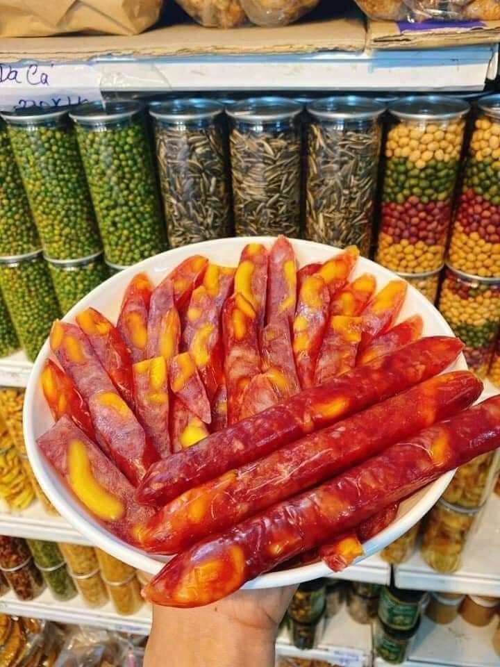 500g Lạp Xưởng Tôm Trứng Muối