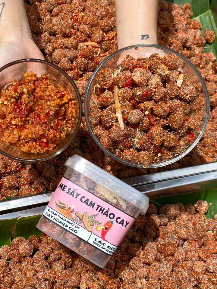 Me sấy cam thảo cay 500g