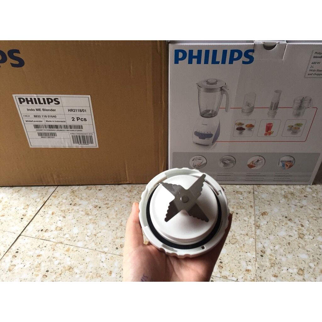 Lưỡi dao cối xay ướt ( cối lớn ) linh kiện máy xay sinh tố HR2115 / HR2116 / HR2118