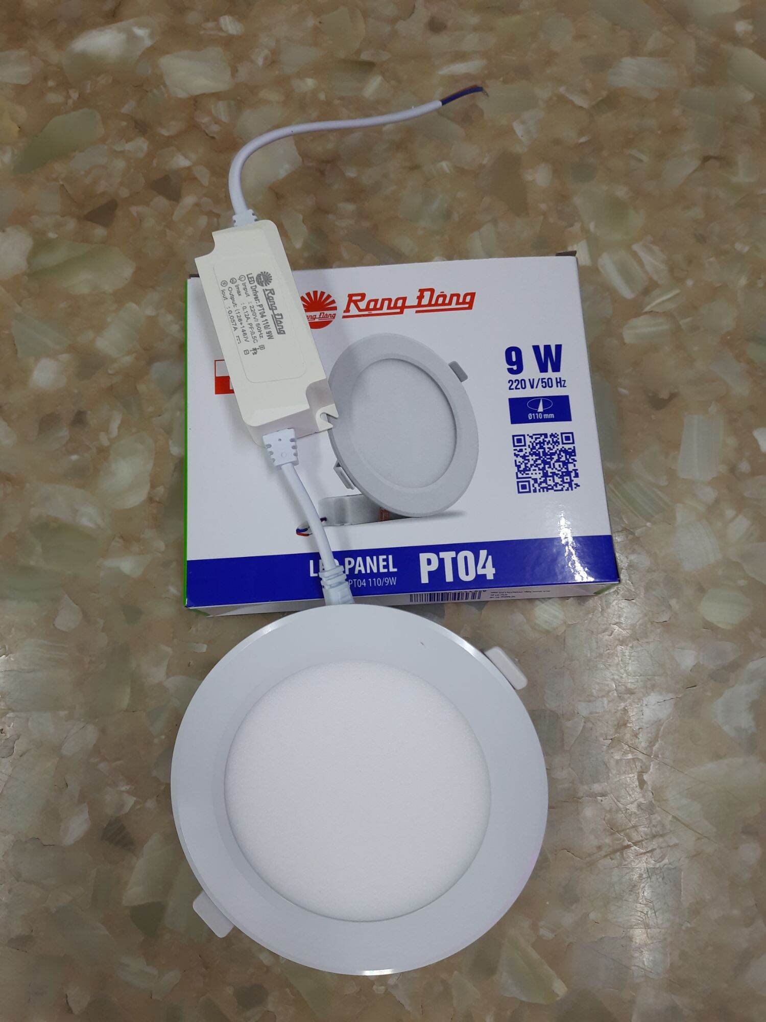 ĐÈN LED ÂM TRẦN 110/9W RẠNG ĐÔNG