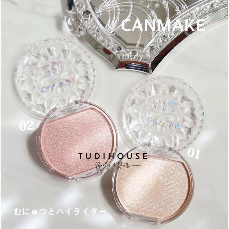 Highlighter dạng kem Canmake Munyutto Highlighter
