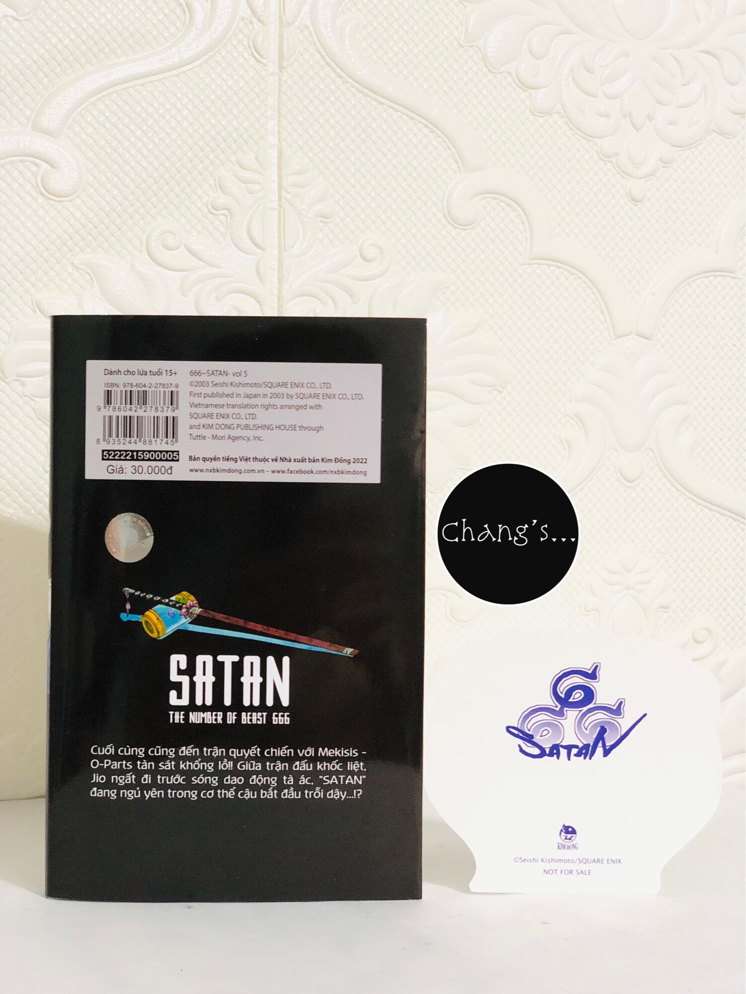 666 Satan Tập 4 5 6 kèm Postcard